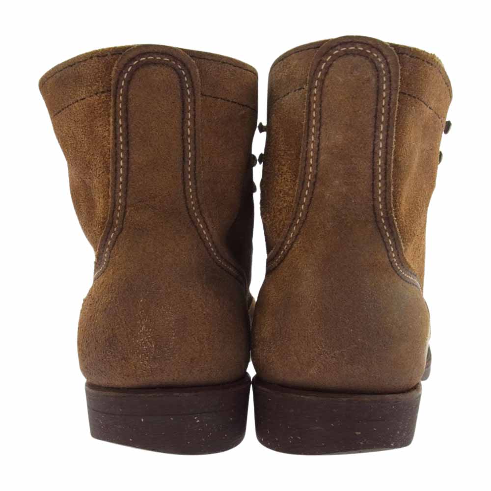 RED WING レッドウィング 8113 IRON RANGE BOOTS アイアンレンジ ブーツ Hawthorne Muleskinner オイルラフアウト ブラウン系 US8D/UK7【中古】