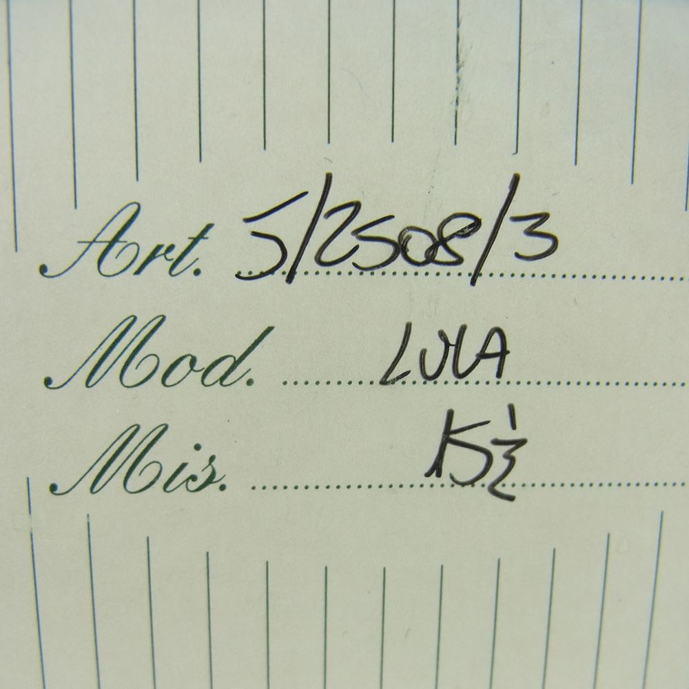 Luigi Borrelli ルイジ・ボレッリ ボタンダウン フランネル 長袖 シャツ コットン ライトブルー系 ブラウン系 15.5【極上美品】【中古】