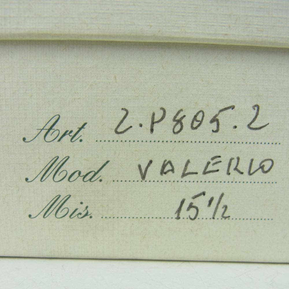 Luigi Borrelli ルイジ・ボレッリ ボタンダウン 長袖 シャツ コットン イタリア製 ベージュ系 15.5【極上美品】【中古】