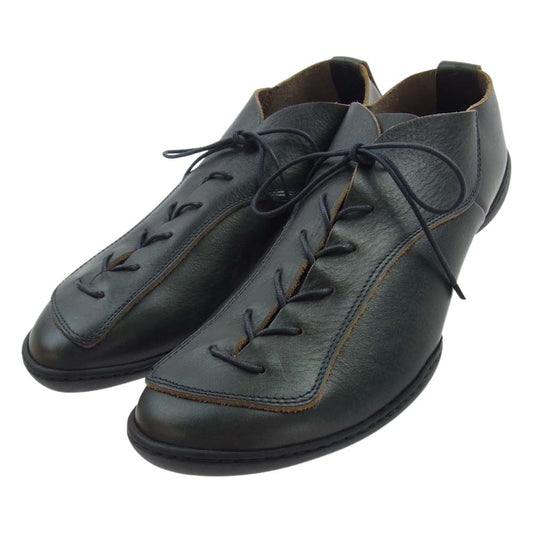 trippen トリッペン レースアップ レザー シューズ ブラック系 41【中古】