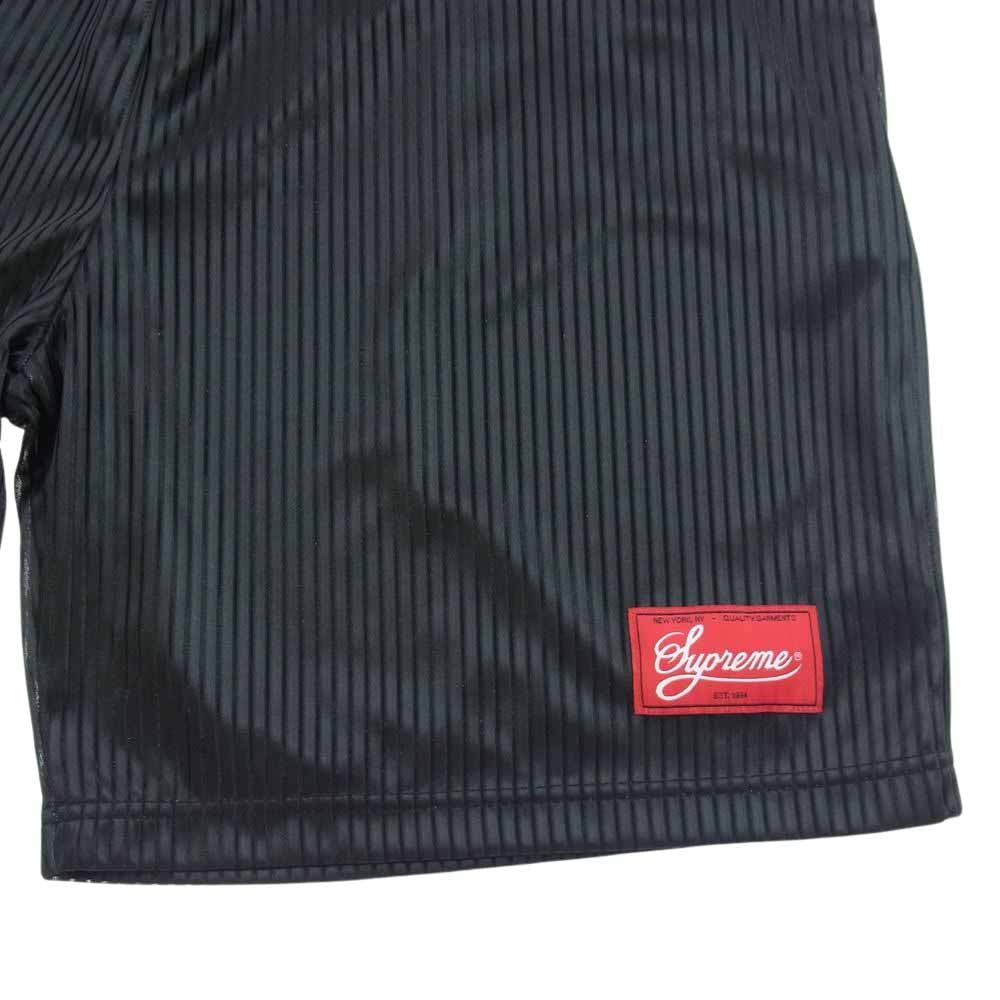 Supreme シュプリーム 23SS Gradient Mesh Stripe Baggy Short メッシュ ストライプ ショーツ ハーフパンツ ブラック系 L【中古】