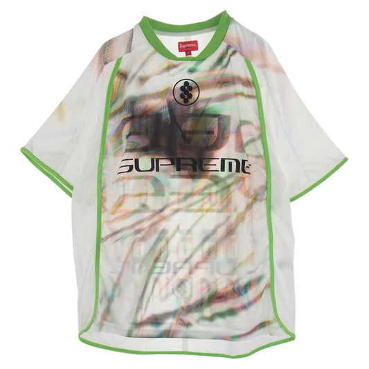 Supreme シュプリーム 23SS Feedback Soccer Jersey フィードバック サッカー ジャージ ホワイト系 M【新古品】【未使用】【中古】