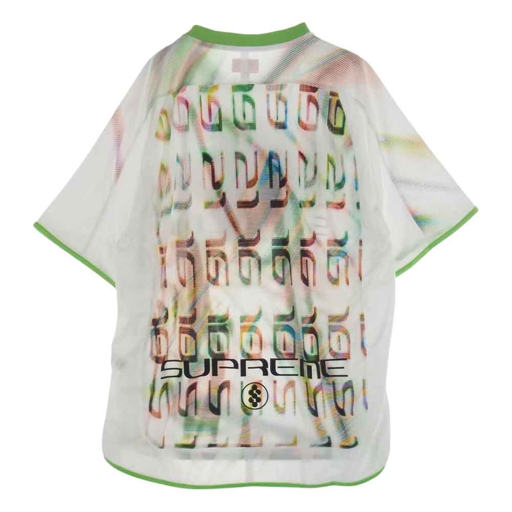 Supreme シュプリーム 23SS Feedback Soccer Jersey フィードバック サッカー ジャージ ホワイト系 M【新古品】【未使用】【中古】