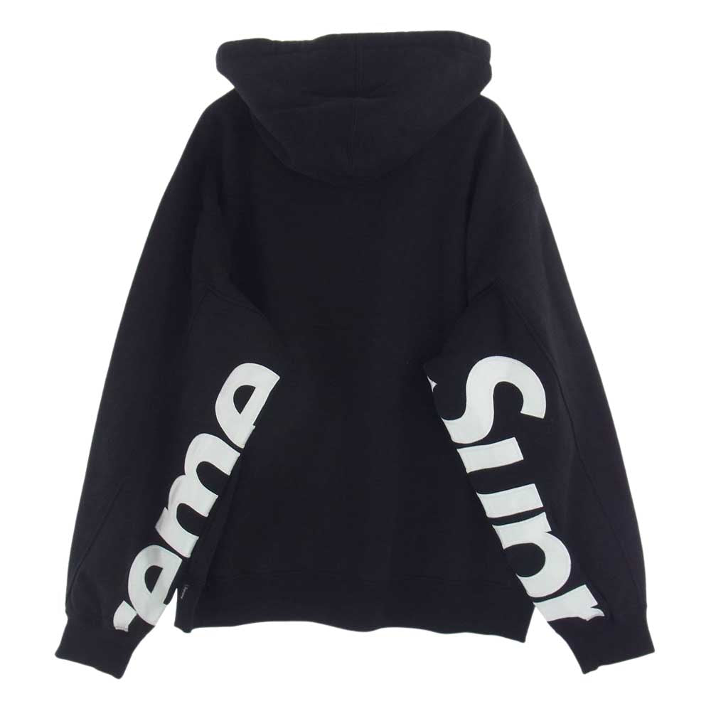Supreme Cropped Panels Hooded 黒M