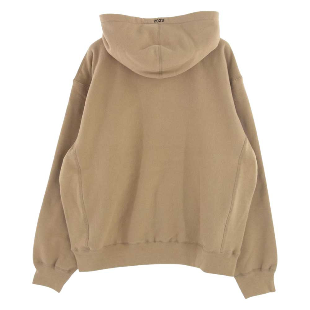 Supreme シュプリーム 23SS Motion Logo Hooded Sweatshirt モーション ロゴ フーデッド スウェットシャツ ベージュ系 M【新古品】【未使用】【中古】