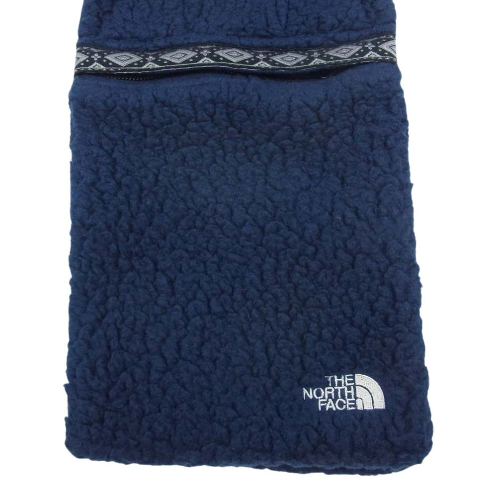 THE NORTH FACE ノースフェイス NN8953N PURPLE LABEL パープルレーベル POLARTEC フィールド マフラー ネイビー系【中古】