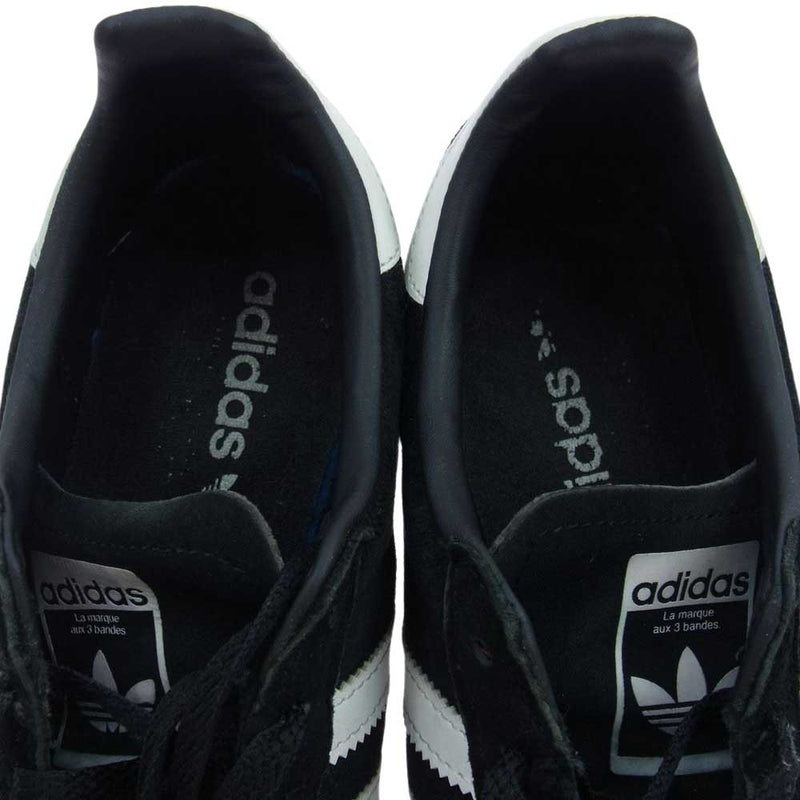 adidas アディダス BZ0084 CAMPUS キャンパス ローカット スニーカー  ブラック系 27cm【中古】