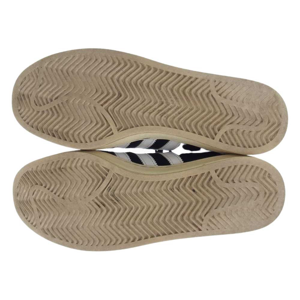 adidas アディダス BZ0084 CAMPUS キャンパス ローカット スニーカー  ブラック系 27cm【中古】