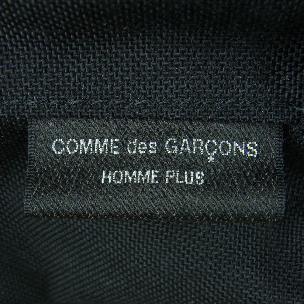 COMME des GARCONS HOMME PLUS コムデギャルソンオムプリュス PZ-K206 デイパック バックパック リュック 日本製 ブラック系【中古】