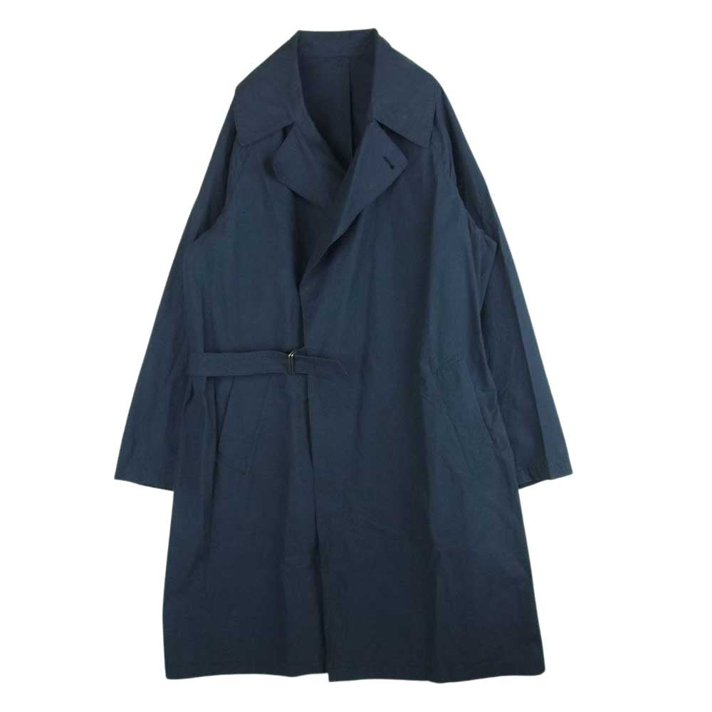 COMOLI コモリ 16SS  I01-04003 TYPEWRITER TIELOCKEN COAT タイプライター タイロッケン コート ネイビー系 2【中古】