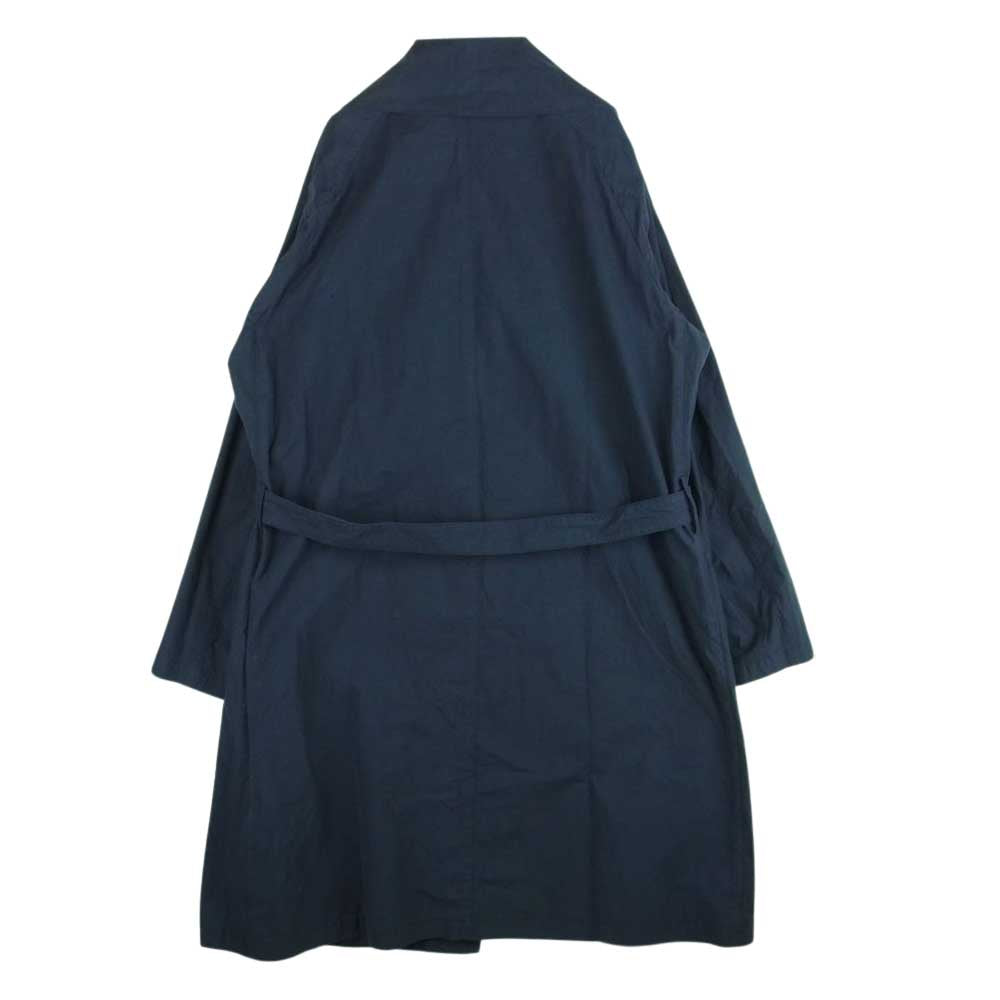 COMOLI コモリ 16SS  I01-04003 TYPEWRITER TIELOCKEN COAT タイプライター タイロッケン コート ネイビー系 2【中古】