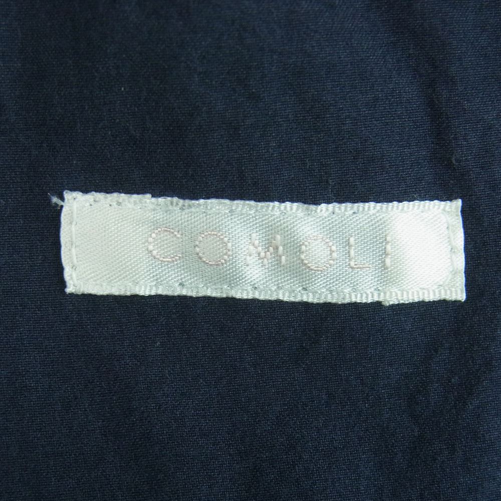 COMOLI コモリ 16SS  I01-04003 TYPEWRITER TIELOCKEN COAT タイプライター タイロッケン コート ネイビー系 2【中古】