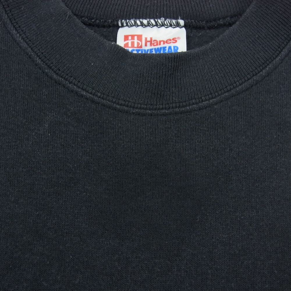ムーンアイズ ヴィンテージ 90s USA製 プリント スウェット ダークグレー系 L【中古】