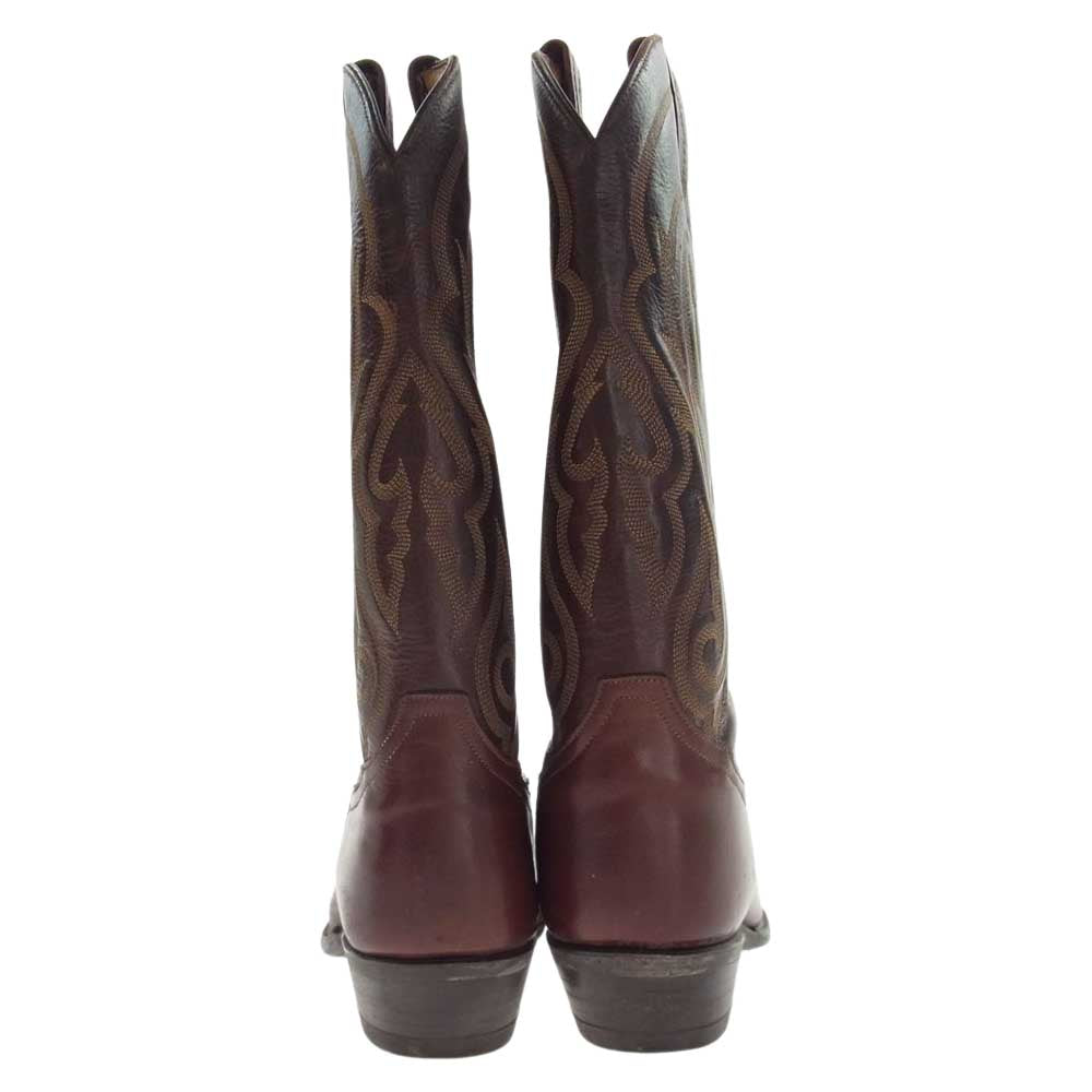 トニーラマ ウエスタン ブーツ 茶系 ブラウン系【中古】