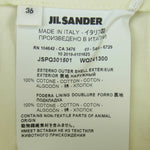 JIL SANDER ジルサンダー JSPQ301501 コットン クロップド ストレート パンツ イタリア製 オフホワイト系 36【中古】