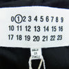 MAISON MARGIELA メゾンマルジェラ 20AW S51KA0528　 1ライン レーヨン スラックス パンツ ブラック系【新古品】【未使用】【中古】