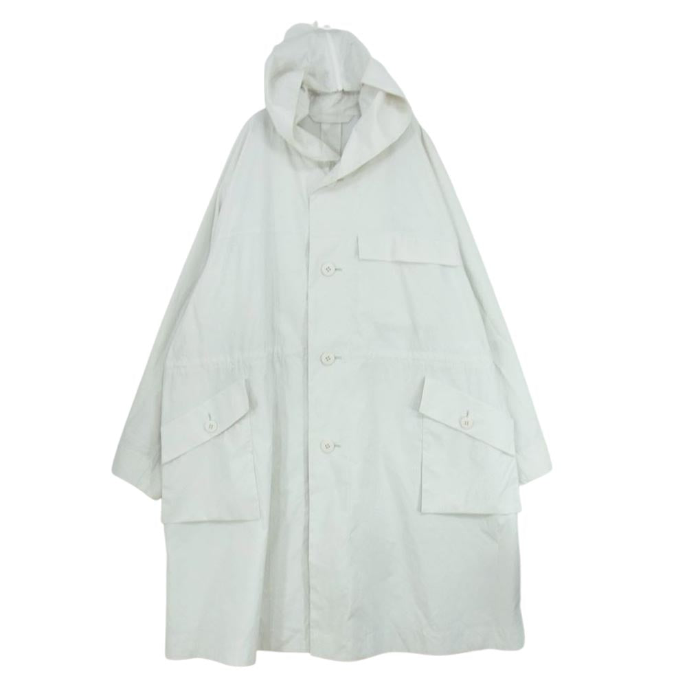 ISSEY MIYAKE イッセイミヤケ HOMME PLISSE オム プリッセ HP31FA019 Acclimation Coat アクリメーション コート オフホワイト系 1【中古】