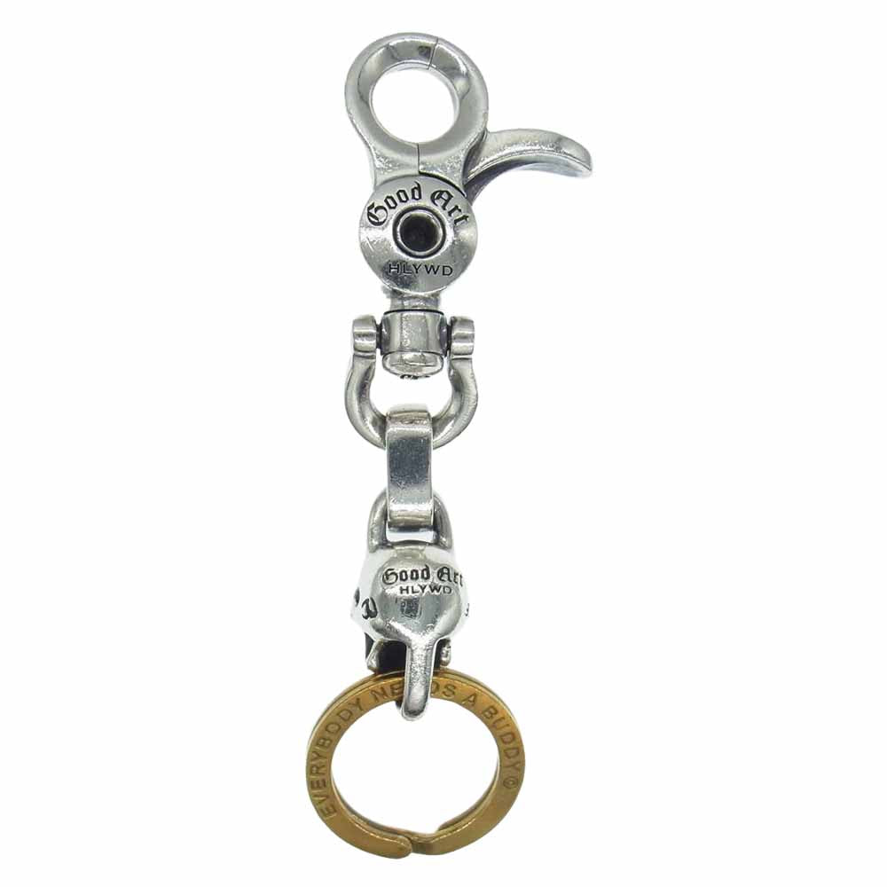 グッドアートハリウッド ギャランティ付属 MODEL 16 SKULL KEY CHAIN