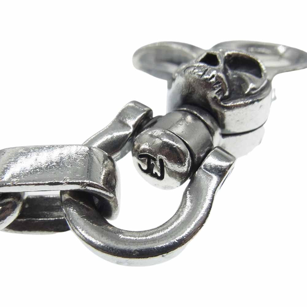 グッドアートハリウッド ギャランティ付属 MODEL 16 SKULL KEY CHAIN キーチェーン シルバー系 ゴールド系【中古】