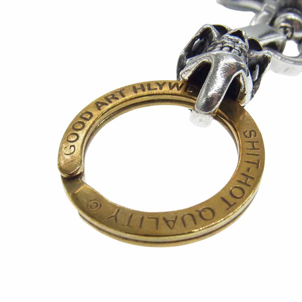 グッドアートハリウッド ギャランティ付属 MODEL 16 SKULL KEY CHAIN