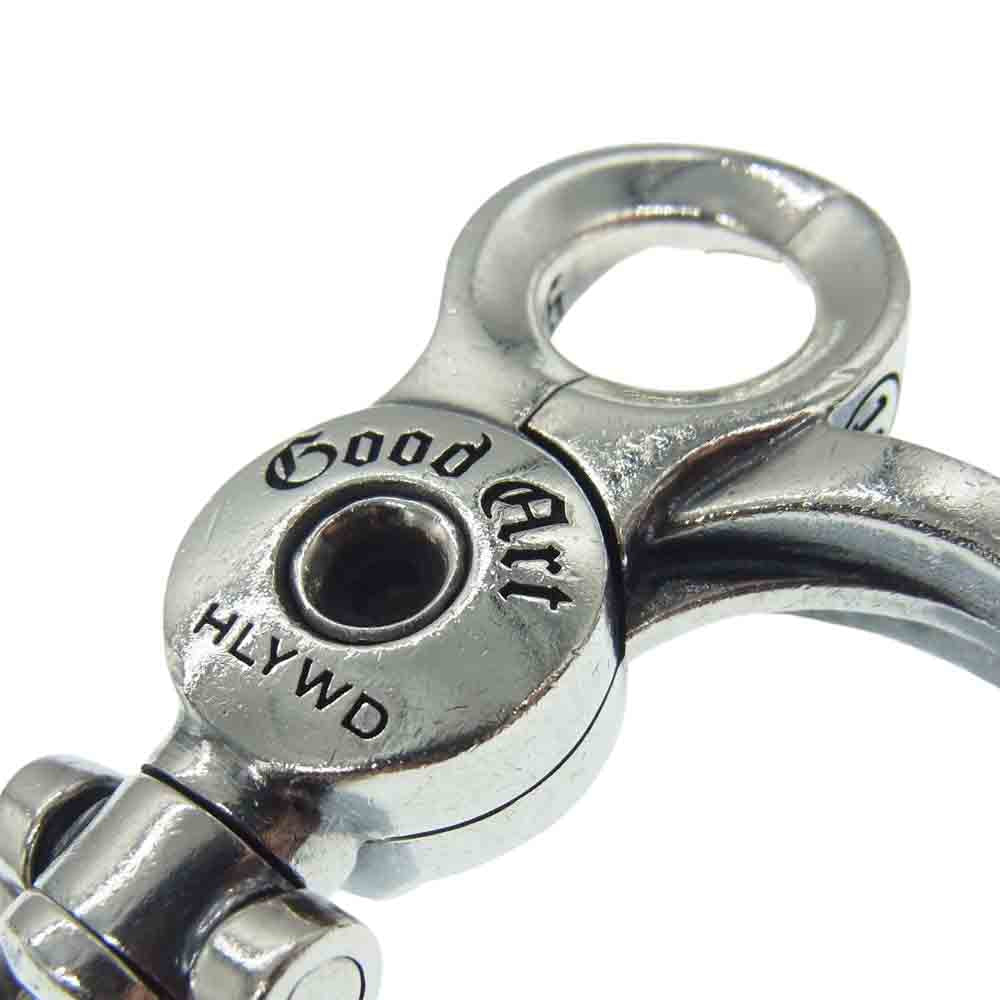 グッドアートハリウッド ギャランティ付属 MODEL 16 SKULL KEY CHAIN キーチェーン シルバー系 ゴールド系【中古】