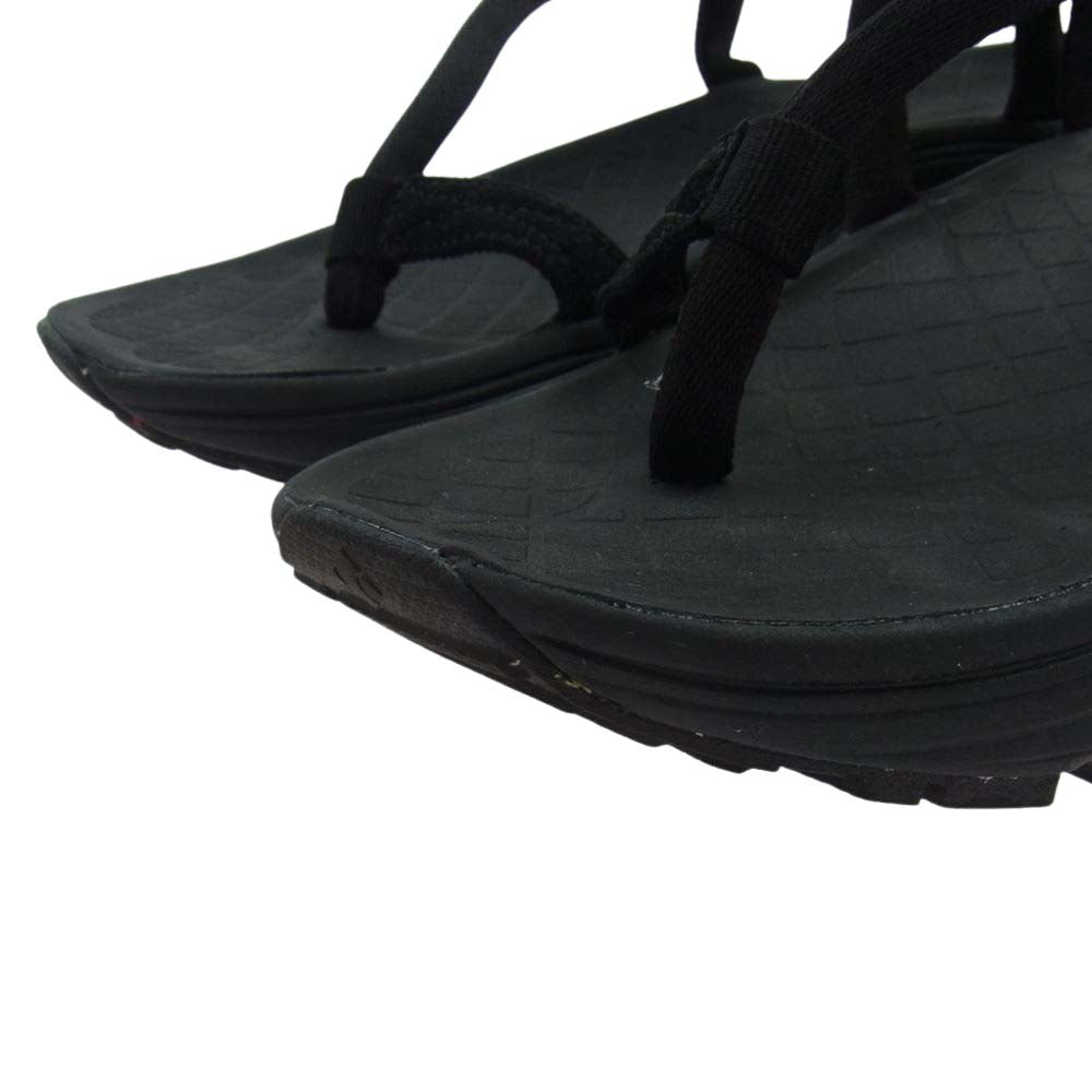 nonnative ノンネイティブ NN-F4255BL10 × rig リグ KAMBA カンバ ストラップ サンダル ブラック系 28cm【新古品】【未使用】【中古】