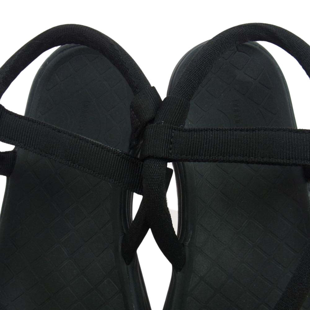 nonnative ノンネイティブ NN-F4255BL10 × rig リグ KAMBA カンバ ストラップ サンダル ブラック系 28cm【新古品】【未使用】【中古】