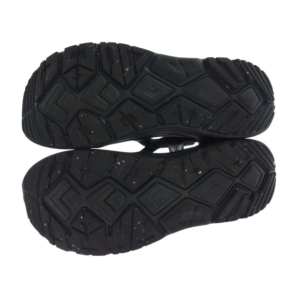 nonnative ノンネイティブ NN-F4255BL10 × rig リグ KAMBA カンバ ストラップ サンダル ブラック系 28cm【新古品】【未使用】【中古】