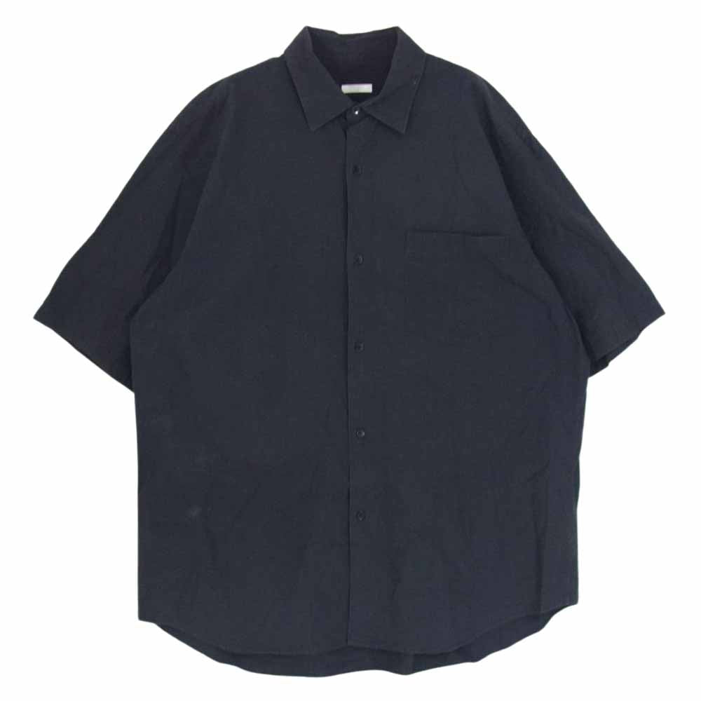 COMOLI コモリ 20SS R01-02008   ショートスリーブ コモリシャツ 半袖 ネイビー系 2【中古】