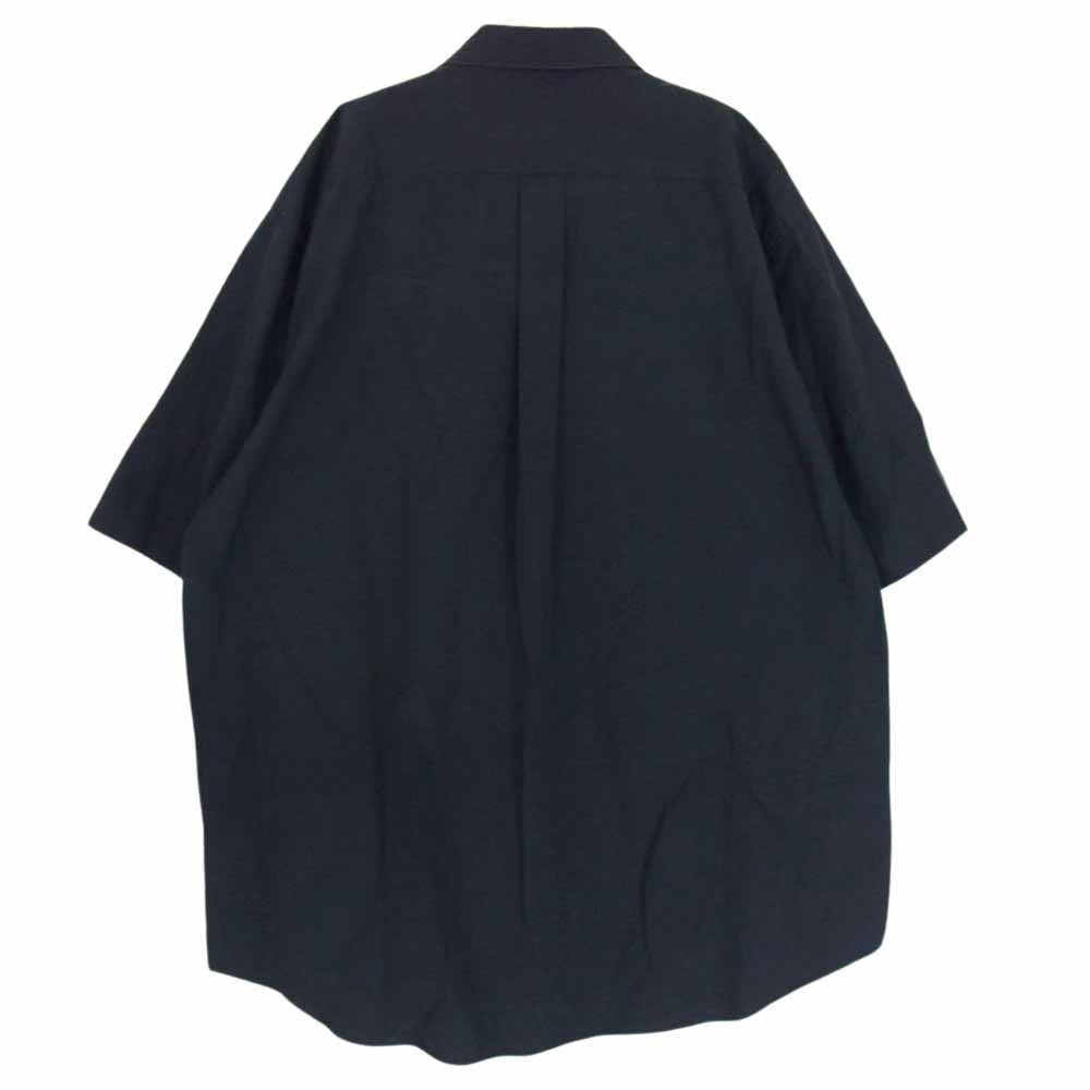 COMOLI コモリ 20SS R01-02008   ショートスリーブ コモリシャツ 半袖 ネイビー系 2【中古】