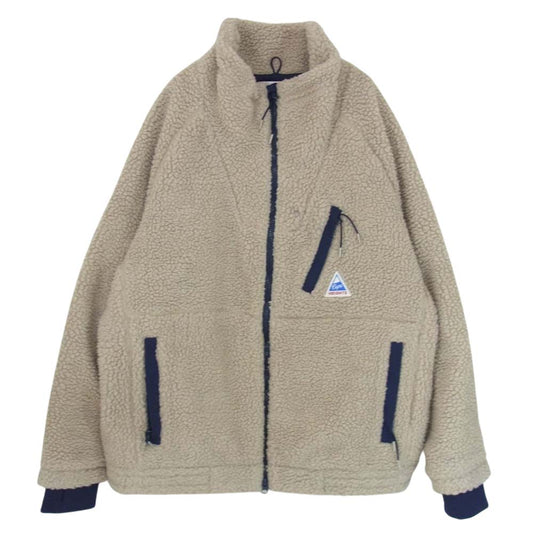 ケープハイツ ボア フリース ジャケット ホワイト系 L【中古】