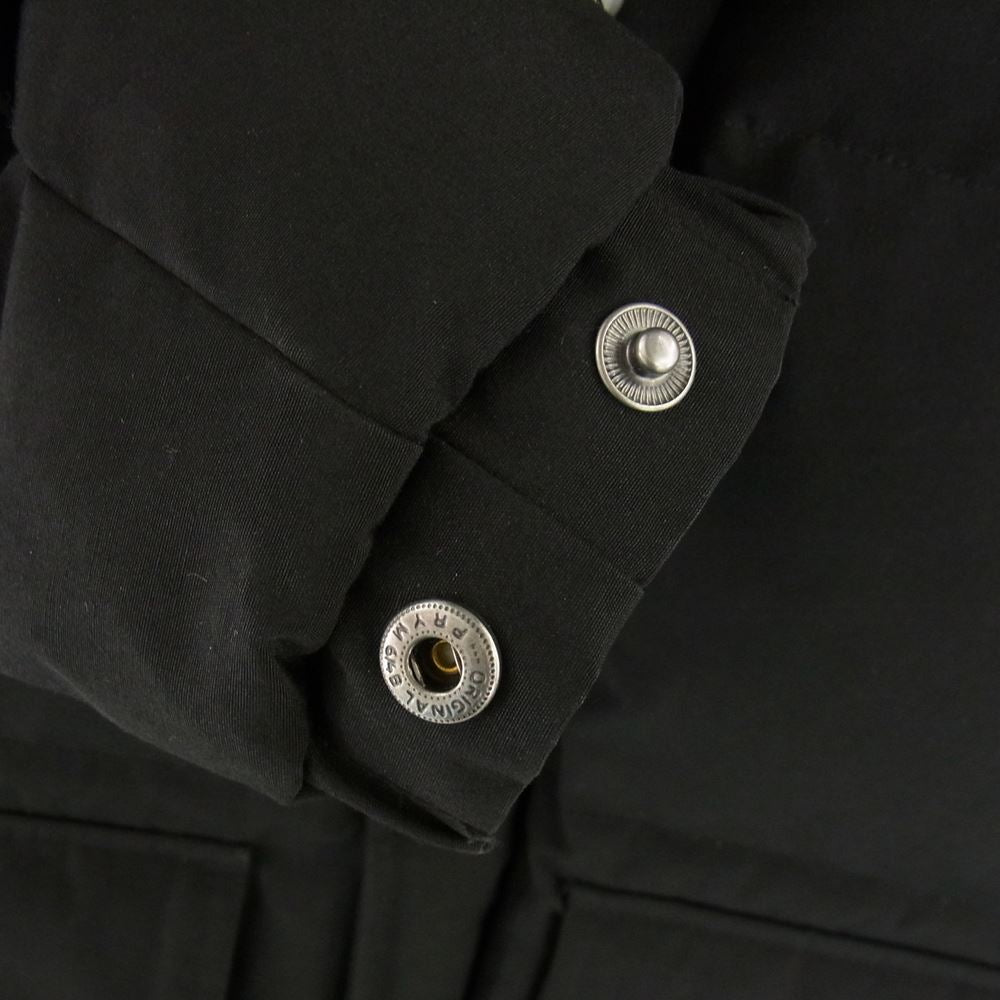 ケープハイツ フード着脱 ダウンジャケット ブラック系 L【中古】