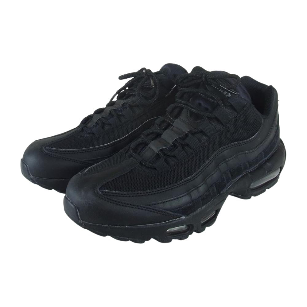 NIKE ナイキ CI3705-001 Air Max 95 Essential Triple Black エアマックス エッセンシャル トリプル ブラック スニーカー ブラック系 27.5cm【中古】