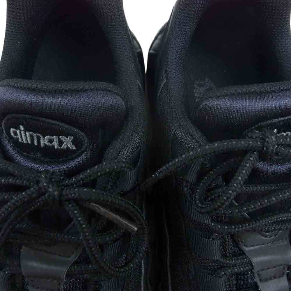NIKE ナイキ CI3705-001 Air Max 95 Essential Triple Black エアマックス エッセンシャル トリプル ブラック スニーカー ブラック系 27.5cm【中古】