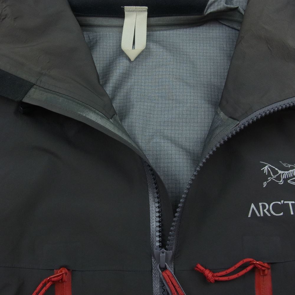ARC'TERYX アークテリクス 14561 ALPHA AR JACKET アルファ エーアール GORE-TEX ゴアテックス ジャケット マウンテンパーカー ナイロン ジャケット グレー系 XS【中古】