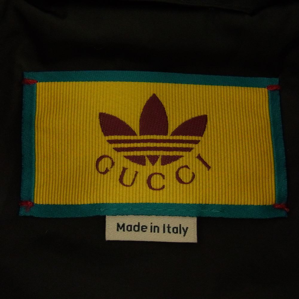 GUCCI グッチ 723055 ZALAT × adidas アディダス GG Trefoil down jacket トレフォイル ダウン ジャケット ブラック系 マルチカラー系 52【新古品】【未使用】【中古】