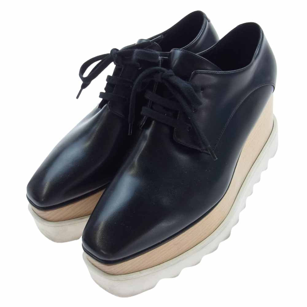 Stella McCartney ステラマッカートニー エリス 厚底 ブーツ ブラック系 37【中古】