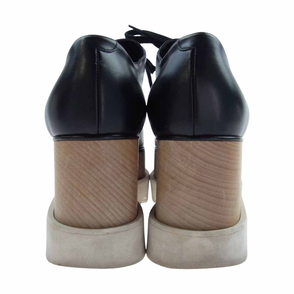 Stella McCartney ステラマッカートニー エリス 厚底 ブーツ ブラック系 37【中古】