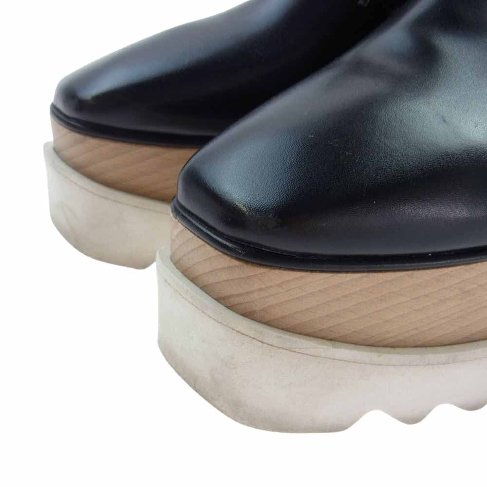Stella McCartney ステラマッカートニー エリス 厚底 ブーツ ブラック系 37【中古】