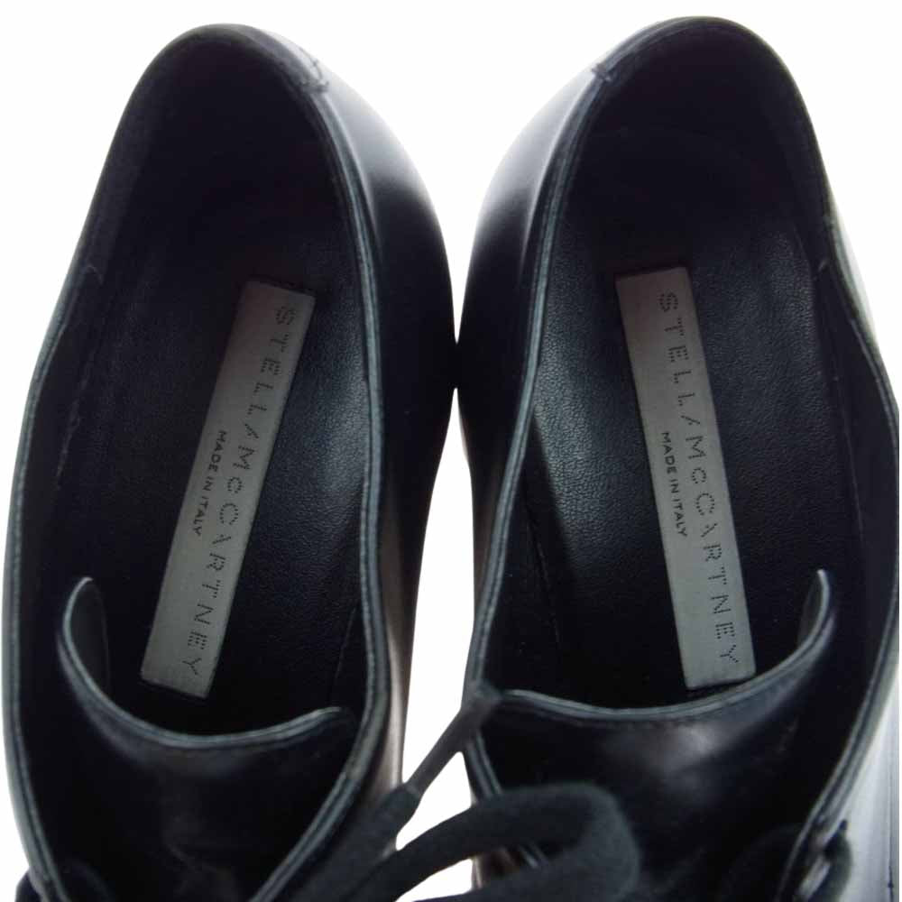 Stella McCartney ステラマッカートニー エリス 厚底 ブーツ ブラック系 37【中古】