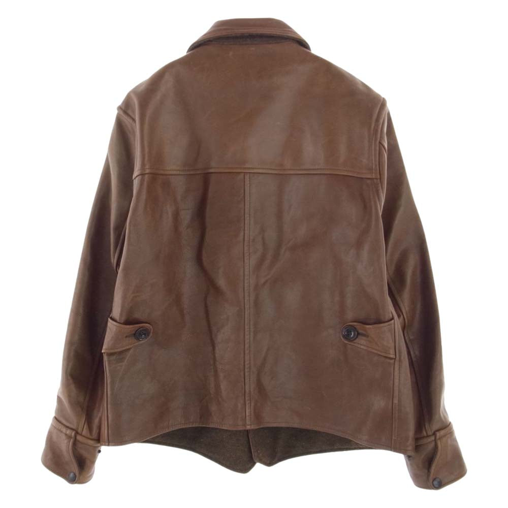 WAREHOUSE ウエアハウス ホースハイド カーコート レザー ジャケット