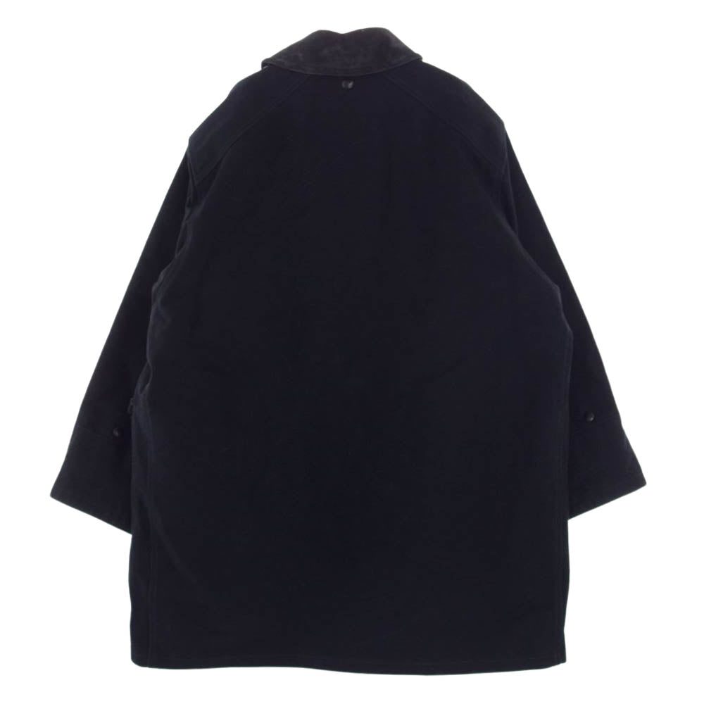 The REAL McCOY'S ザリアルマッコイズ MJ22121 FIREMAN COAT ファイヤーマン コート ブラック系 38【中古】