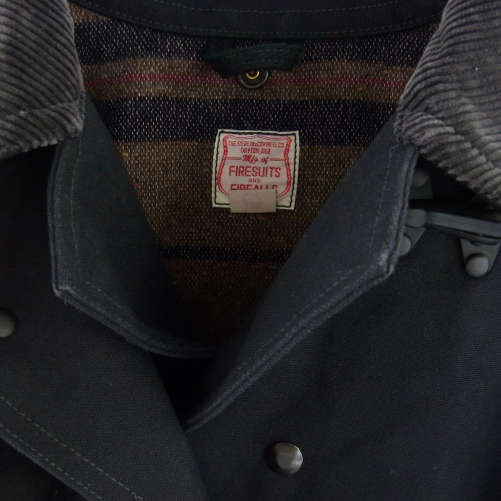 The REAL McCOY'S ザリアルマッコイズ MJ22121 FIREMAN COAT ファイヤーマン コート ブラック系 38【中古】