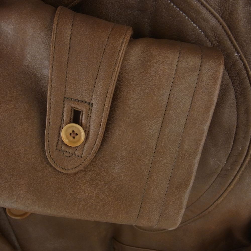 WAREHOUSE ウエアハウス ww1 ホースハイド アビエイター ジャケット ブラウン系 38【中古】