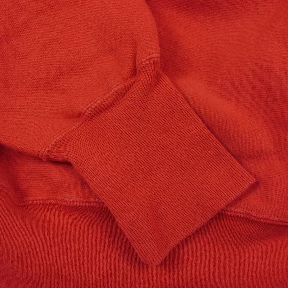 Champion チャンピオン 90s ヴィンテージ 刺繍タグ メキシコ製 NEBRASKA カレッジロゴ リバースウィーブ スウェット レッド系 XL【中古】