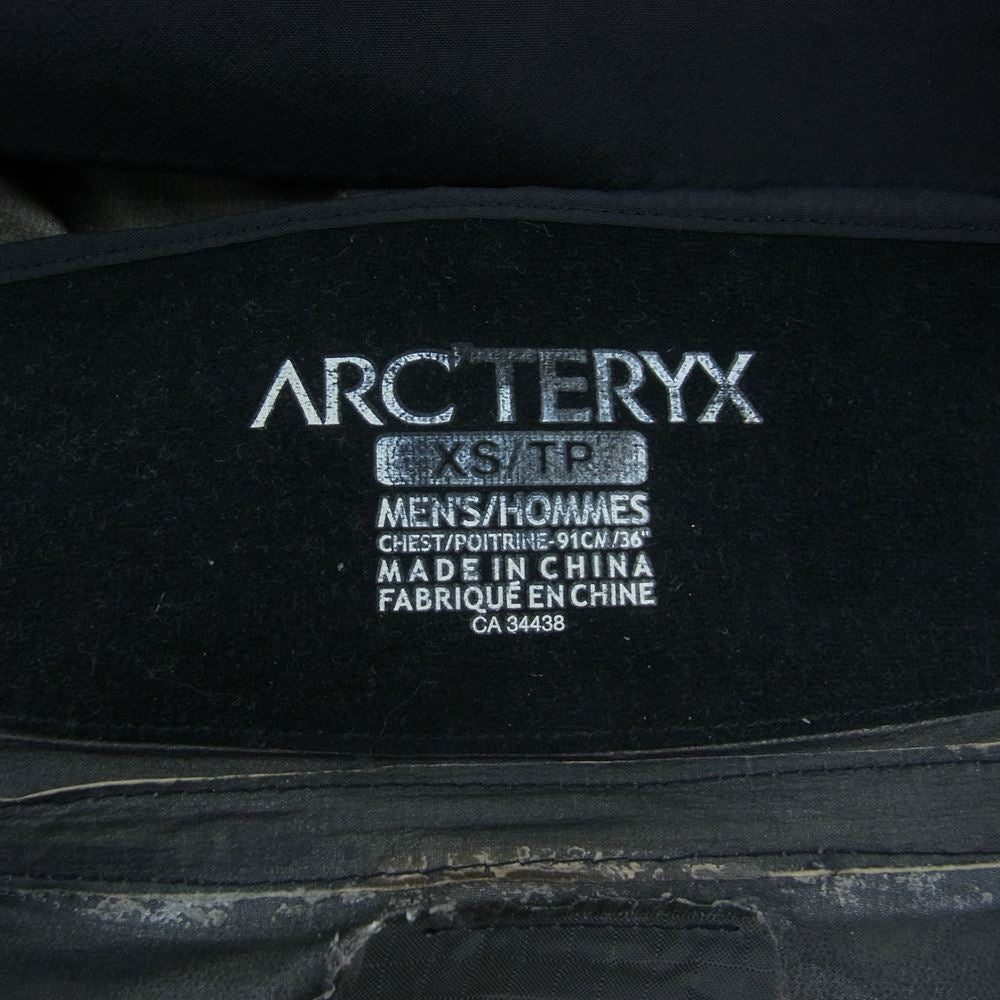 ARC'TERYX アークテリクス CA34438 アルファSV GORE-TEX ゴアテックス マウンテンジャケット  ブラック系 XS【中古】