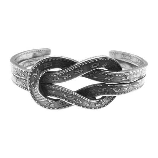 PHENOMENON BEYOND DESCRIPTION フェノメノンビヨンドディスクリプション PBD-0473 2 TWIST BANGLE ツイストオールドコイン バングル シルバー系【中古】