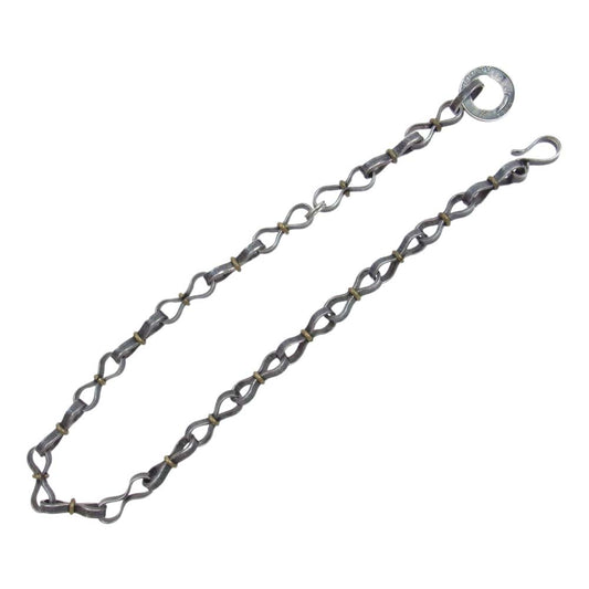 PHENOMENON BEYOND DESCRIPTION フェノメノンビヨンドディスクリプション PBD-0479  FIGURE OF EIGHT WALLET CHAIN オールドコイン ウォレットチェーン シルバー系【中古】