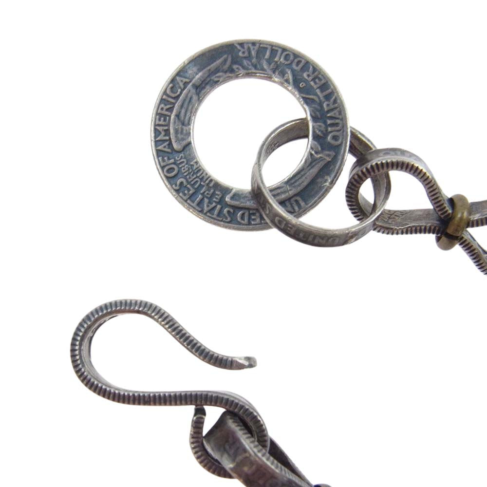 PHENOMENON BEYOND DESCRIPTION フェノメノンビヨンドディスクリプション PBD-0479  FIGURE OF EIGHT WALLET CHAIN オールドコイン ウォレットチェーン シルバー系【中古】