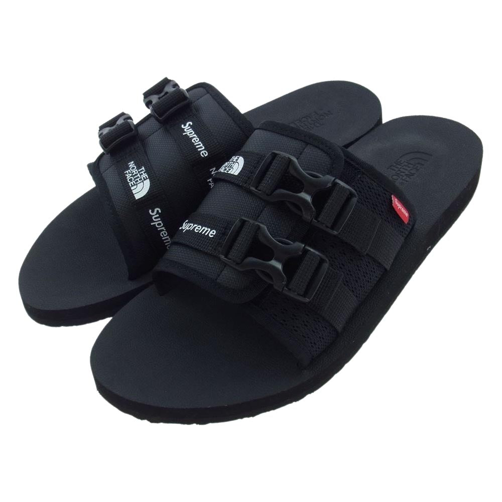 Supreme シュプリーム 22SS × The North Face ノースフェイス Trekking Sandal トレッキング サンダル ブラック系 27cm【中古】
